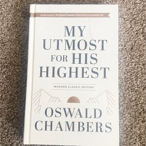 My Utmost for His Highest Book